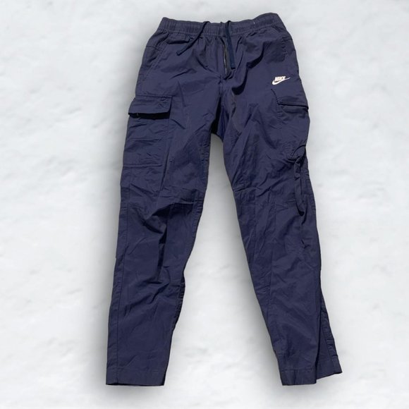 Nike Navy Cargo Pants - Picture 1 of 4